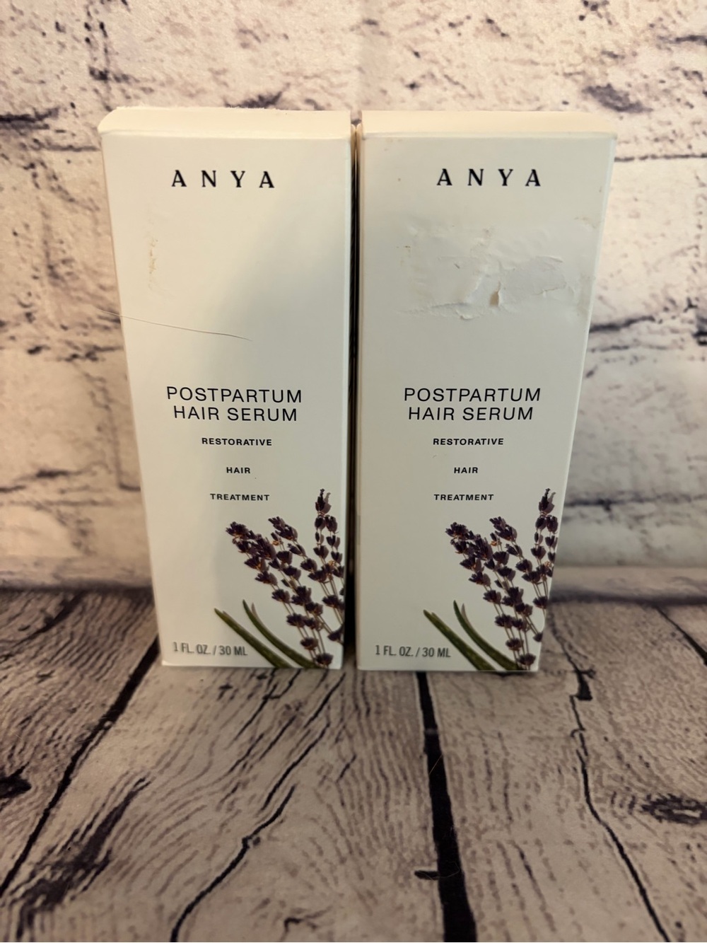 NIB ANYA BRAND-Postpartum Hair Serum - Restorative Treatment 1 fl oz.